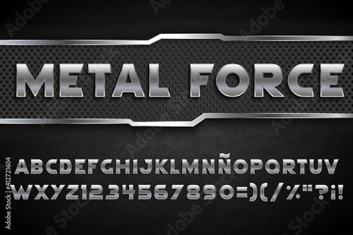 Metal Background Steel Black Design