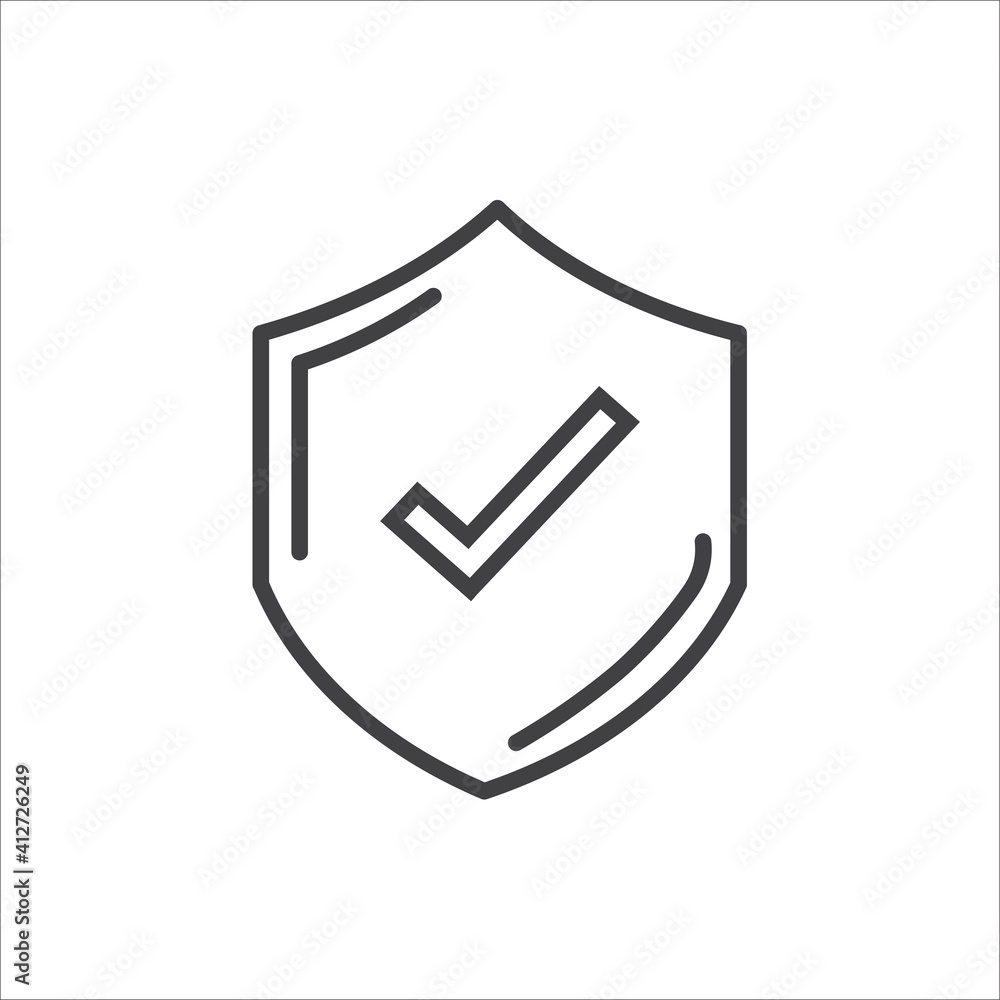 Simple approval related line vector icon It contains icons such as assurance, protection, accepted documents, quality checks. Simple approval related line vector icon It contains icons such as assurance, protection, accepted documents, quality checks.