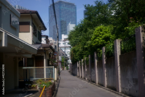 street in Shibuya, Japan