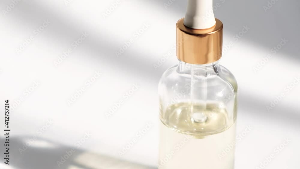 Dropper glass Bottle Mock-Up. Сosmetic pipette on white background. Dropper glass Bottle Mock-Up. Сosmetic pipette on white background.