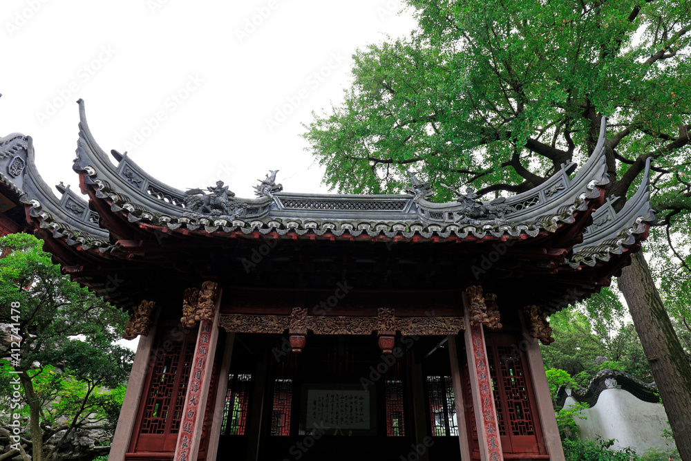 China classical architecture in Yu Garden, Shanghai, China China classical architecture in Yu Garden, Shanghai, China
