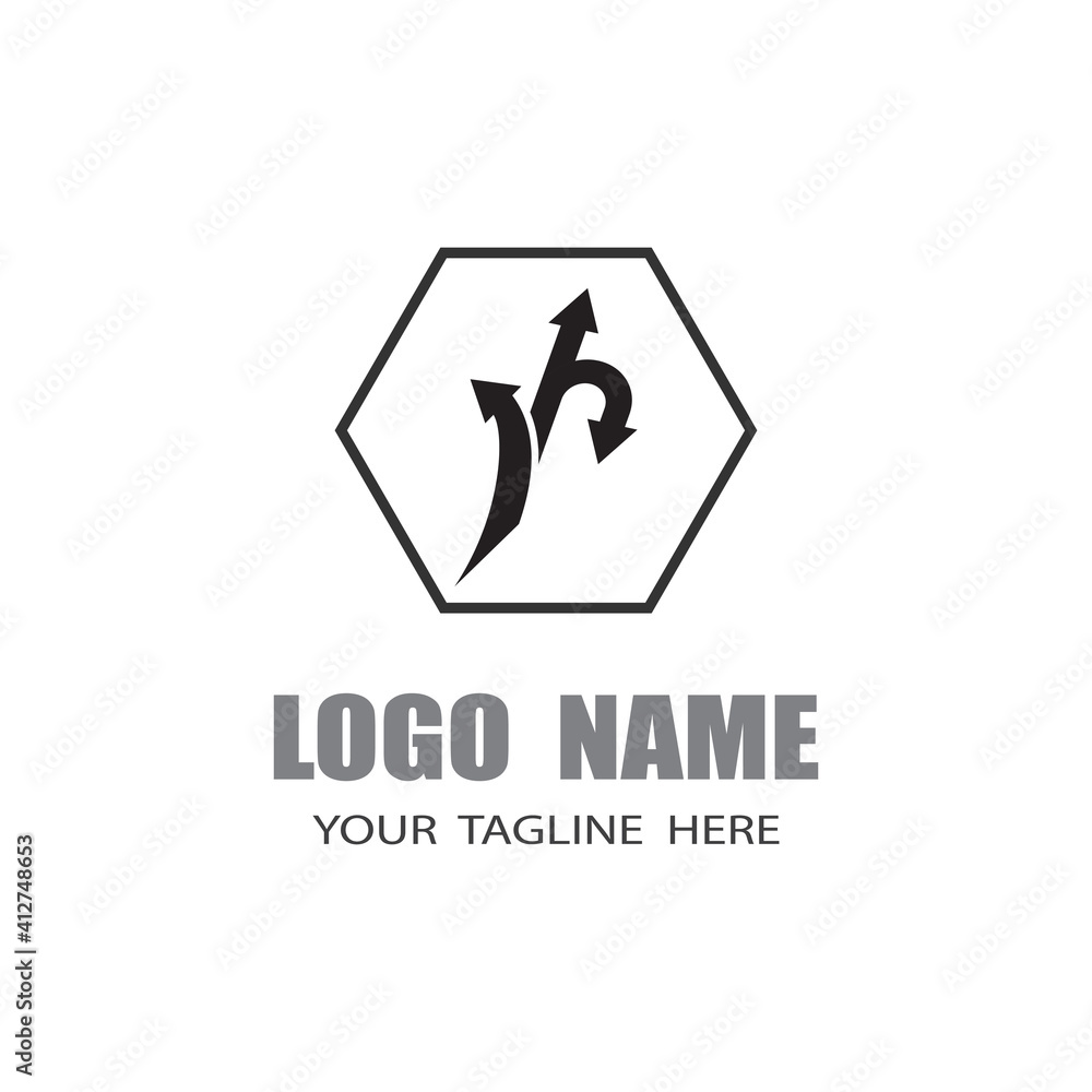 Way vector icon illustration design template Way vector icon illustration design template