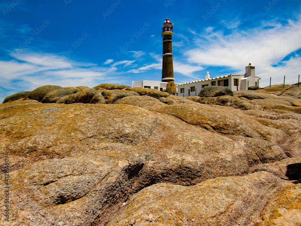 Fototapeta premium lighthouse on the coast