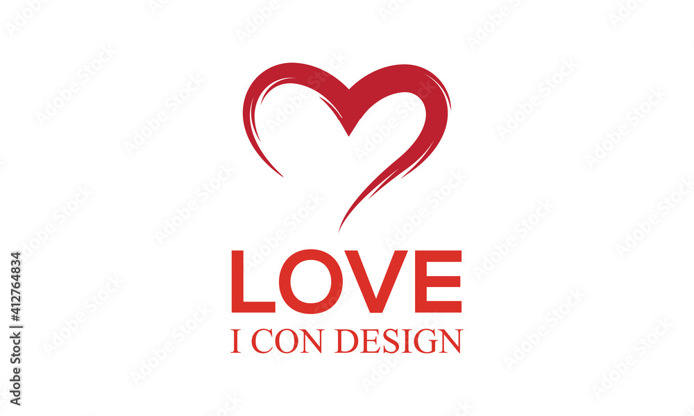 heart logo icon design