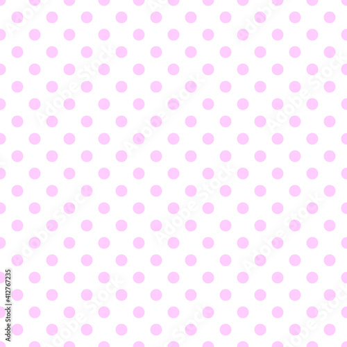 Polka dot seamless pattern. Good for design of wrapping paper, wedding invitation and greeting cards