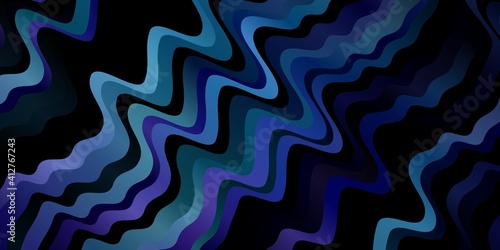 Dark Pink, Blue vector backdrop with circular arc.