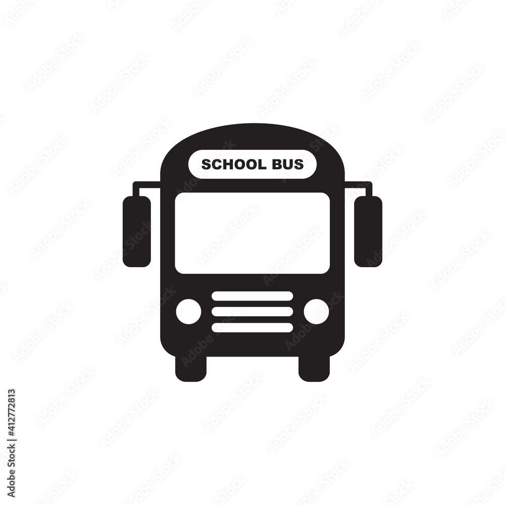 school bus icon symbol sign vector school bus icon symbol sign vector