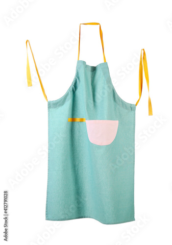 Clean apron on white background