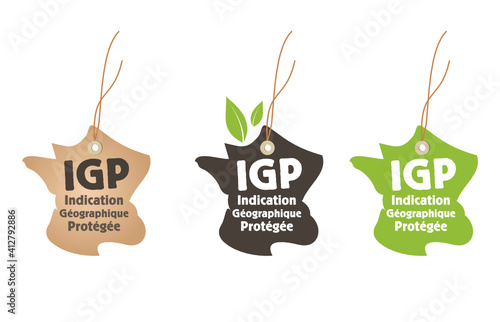 IGP, indication géographique protégée  photo