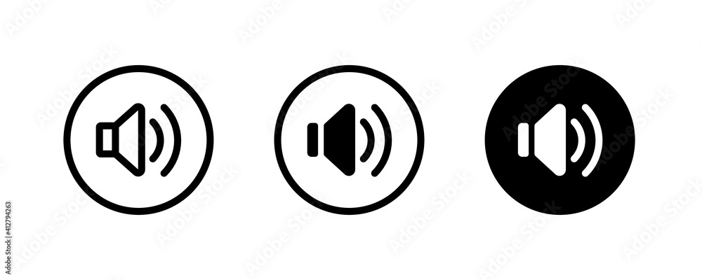 loud speaker icon, Voice , Record. recording Studio Symbol. volume icons button, vector, sign, symbol, logo, illustration, editable stroke, flat design style isolated on white linear pictogram loud speaker icon, Voice , Record. recording Studio Symbol. volume icons button, vector, sign, symbol, logo, illustration, editable stroke, flat design style isolated on white linear pictogram