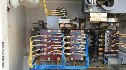 Fotografía Vintage Load Tap Changer (LTC) Control