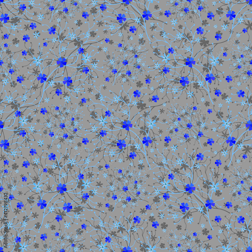 Floral seamless pattern. Floral seamless pattern.