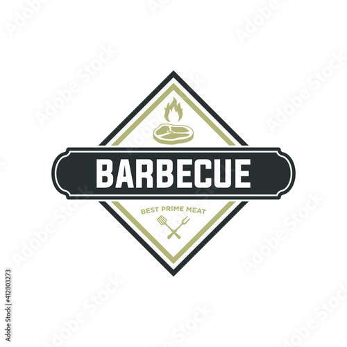 Steak House or Meat Store Labels, Emblems, Logo Templates. Signs