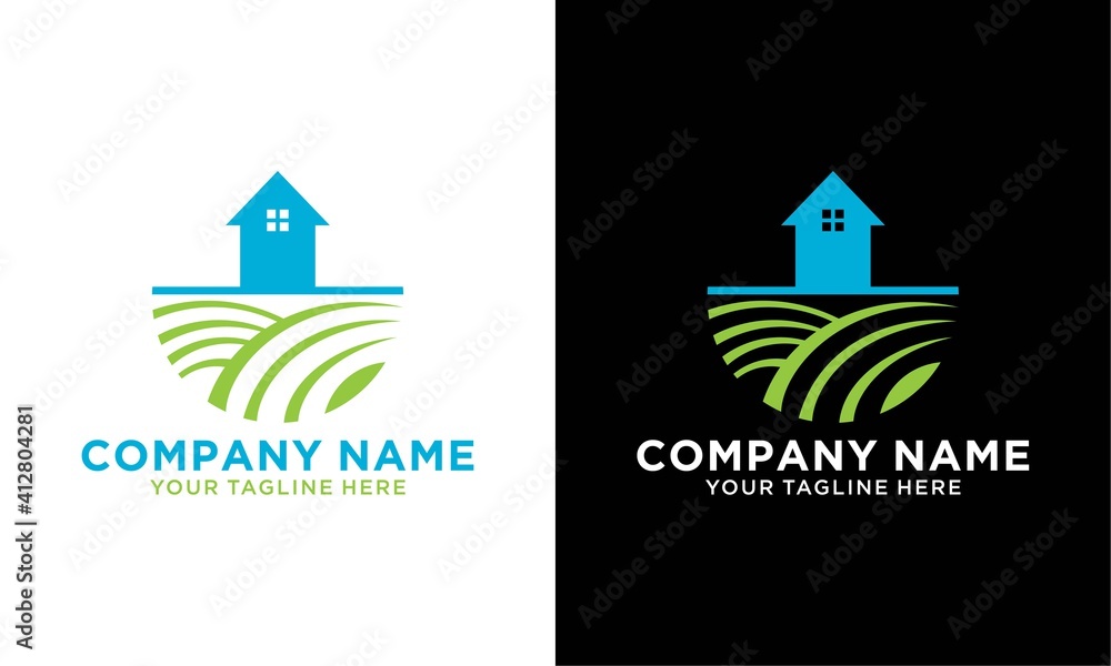 Home and Garden Logo Vector