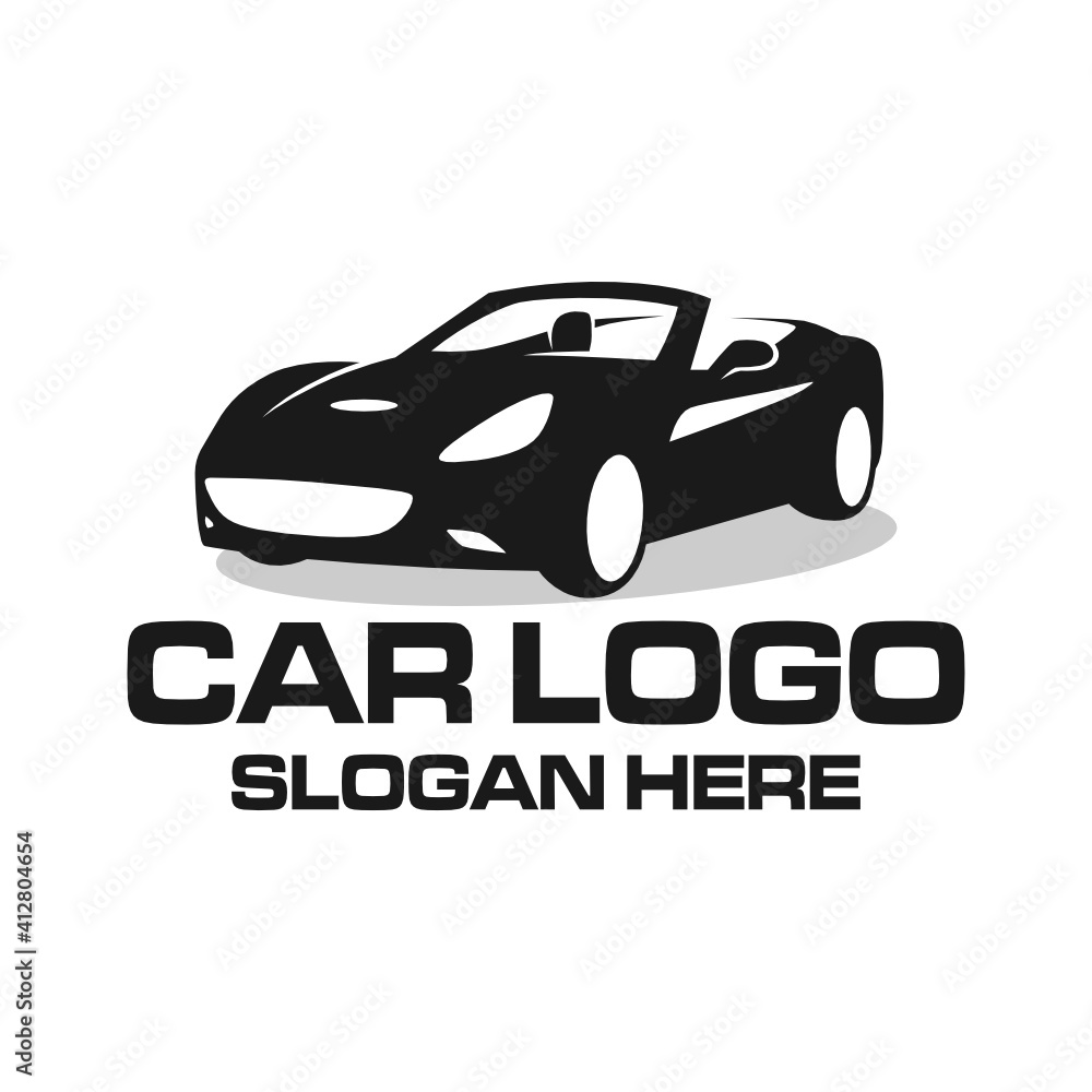 Car Logo Design Template Inspiration, Vector Illustration, Vehicle Logo, Automotive Logo