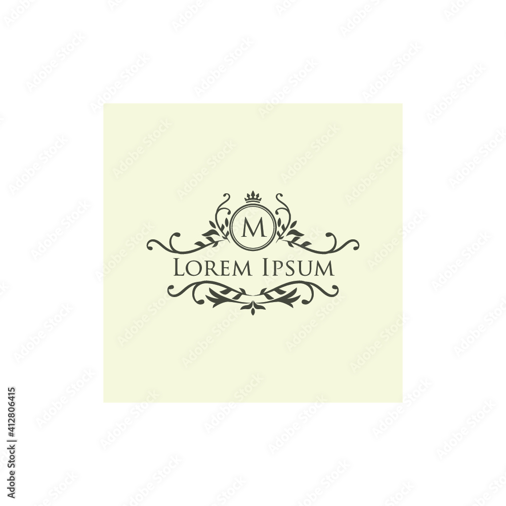 Monogram Logo Template Monogram Logo Template