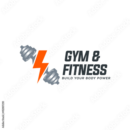 Gym Fitness Logo Icon 