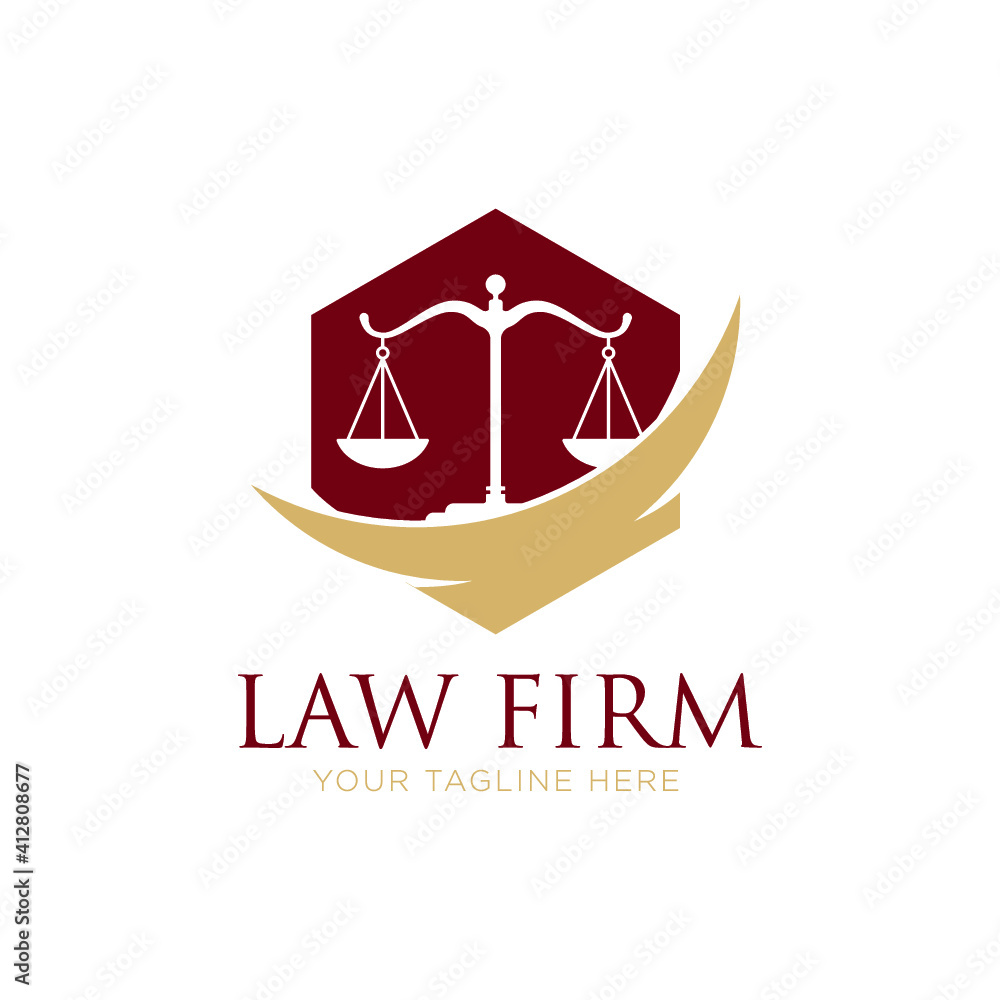 attorney and law logo. modern design attorney and law logo. modern design