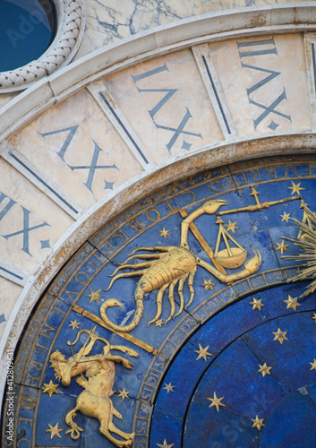 Astrologische Uhr in Venedig
