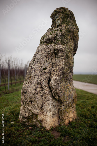Bild auf Leinwand Menhir von Dittelsheim-Heßloch