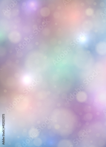 Beautiful gentle abstract defocused background for design business template. Delicate elegant backdrop blur bokeh. Dreamy blurred backdrop. Background blurry, effect softly lighting, blinking sparks