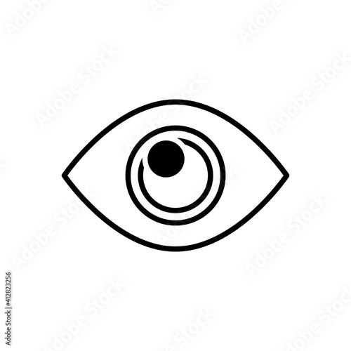 Eye Icon Design Vector Template