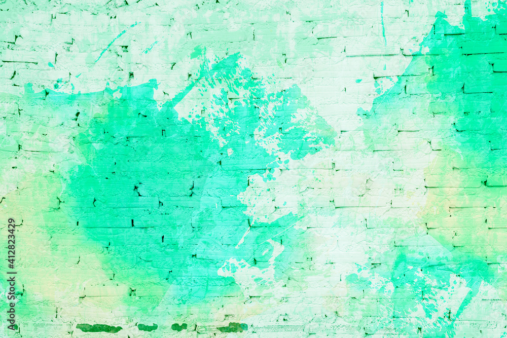 Fototapeta premium Colourful concrete wall texture for background.