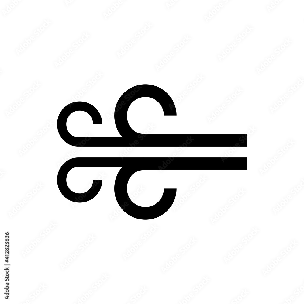 Wind Icon Design Vector Template Wind Icon Design Vector Template