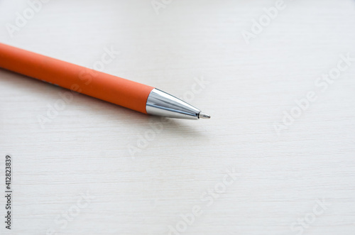  pen on white office desk