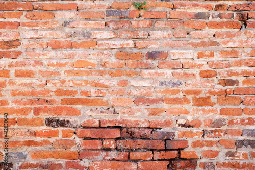 Old Brick Wall Texture for Background.