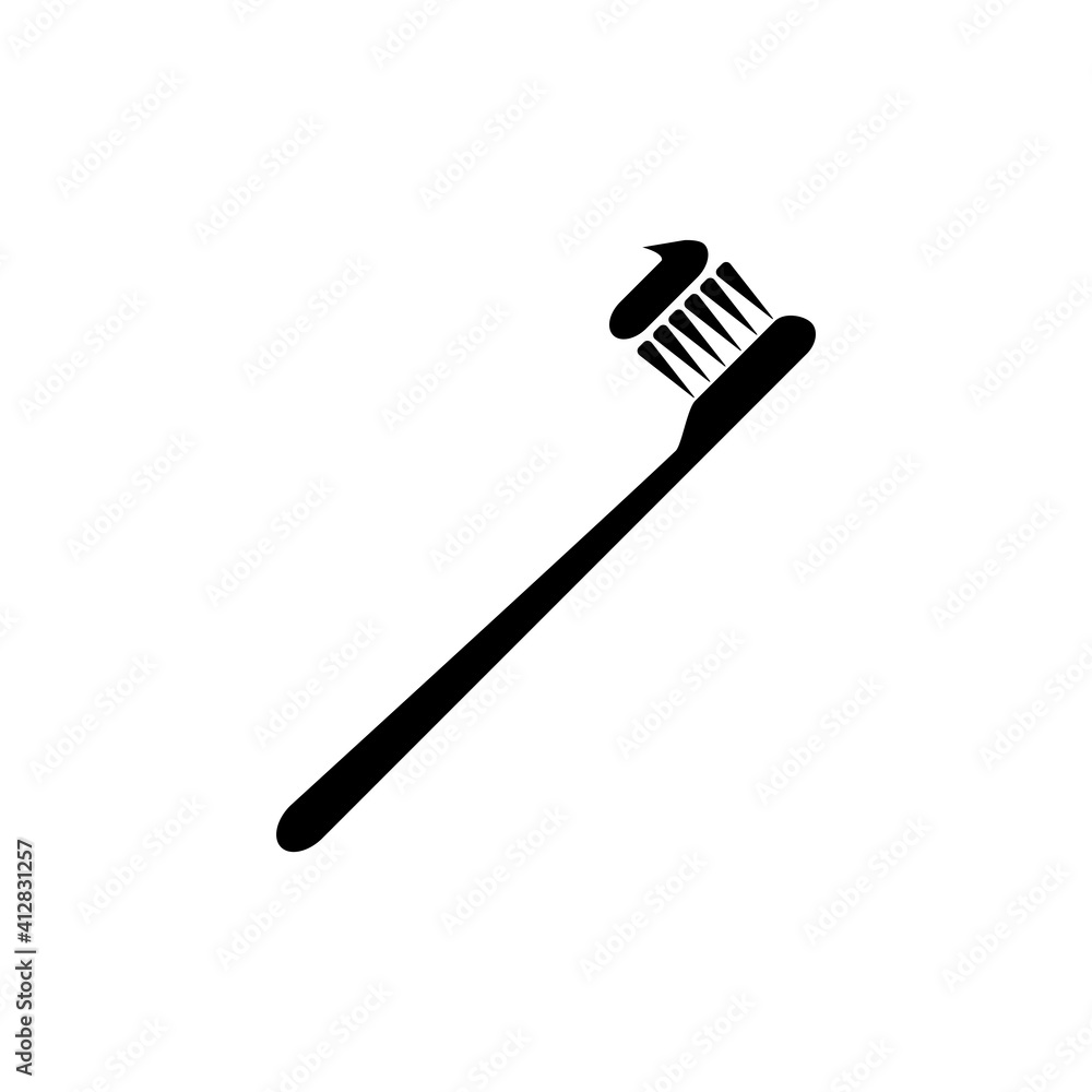 Tooth Brush Icon Design Vector Template Tooth Brush Icon Design Vector Template