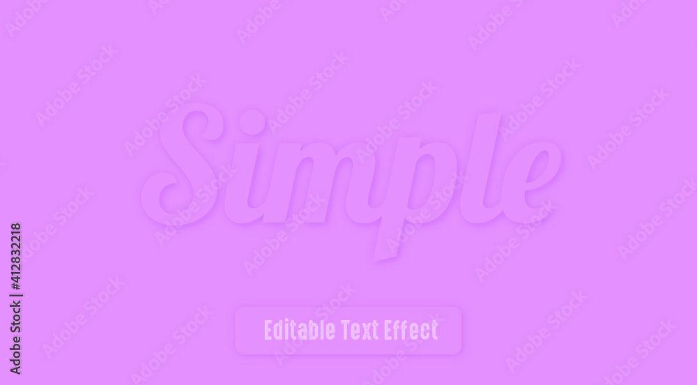 editable text effect 