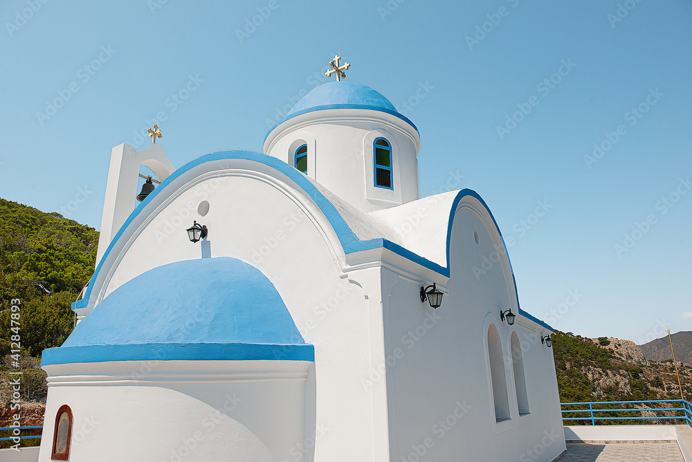 Orthodoxe Kapelle bei Lipadia, Insel Karpathos, Dodekanes, Griechenland
