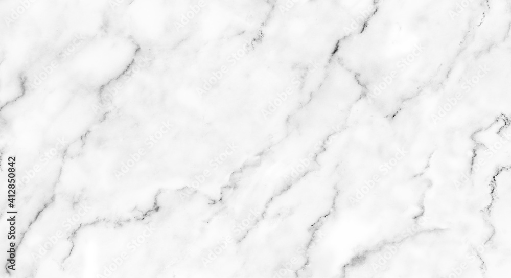 Fototapeta premium The luxury of white marble texture and background for design pattern art work. Marble with high resolution