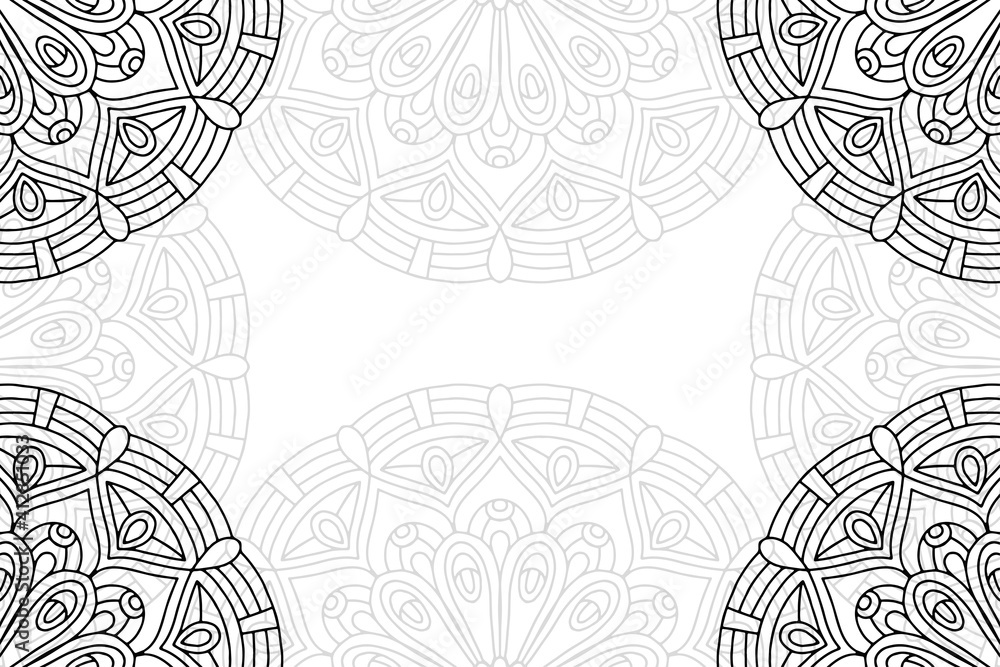 Fototapeta premium Ramadan kareem background with mandala ornament
