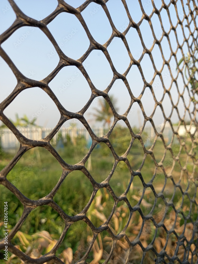 Fototapeta premium Fence with an attractive texture