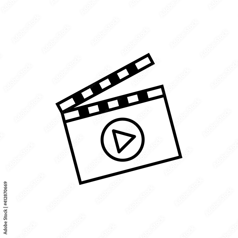 Play Video Film Icon Design Template Play Video Film Icon Design Template