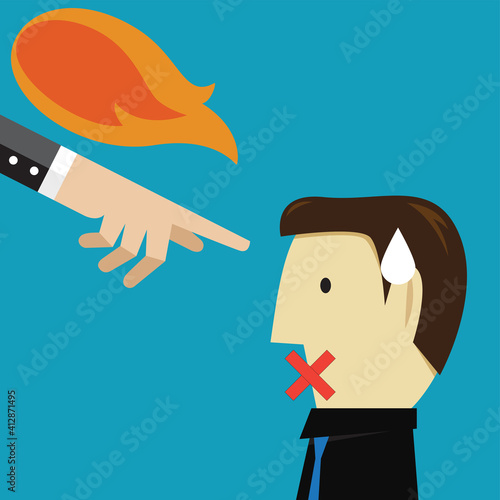 Supervisor insults and prohibits arguing