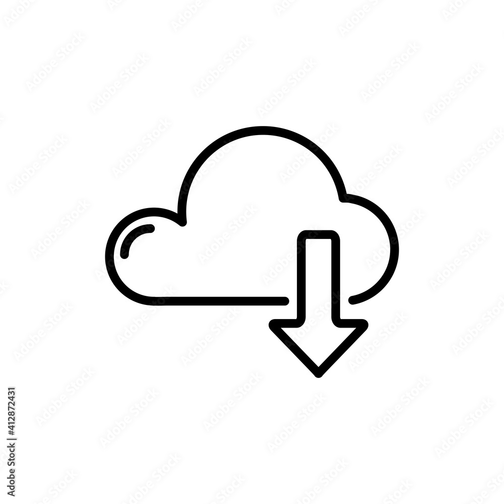 Download Icon Design Vector Template Download Icon Design Vector Template