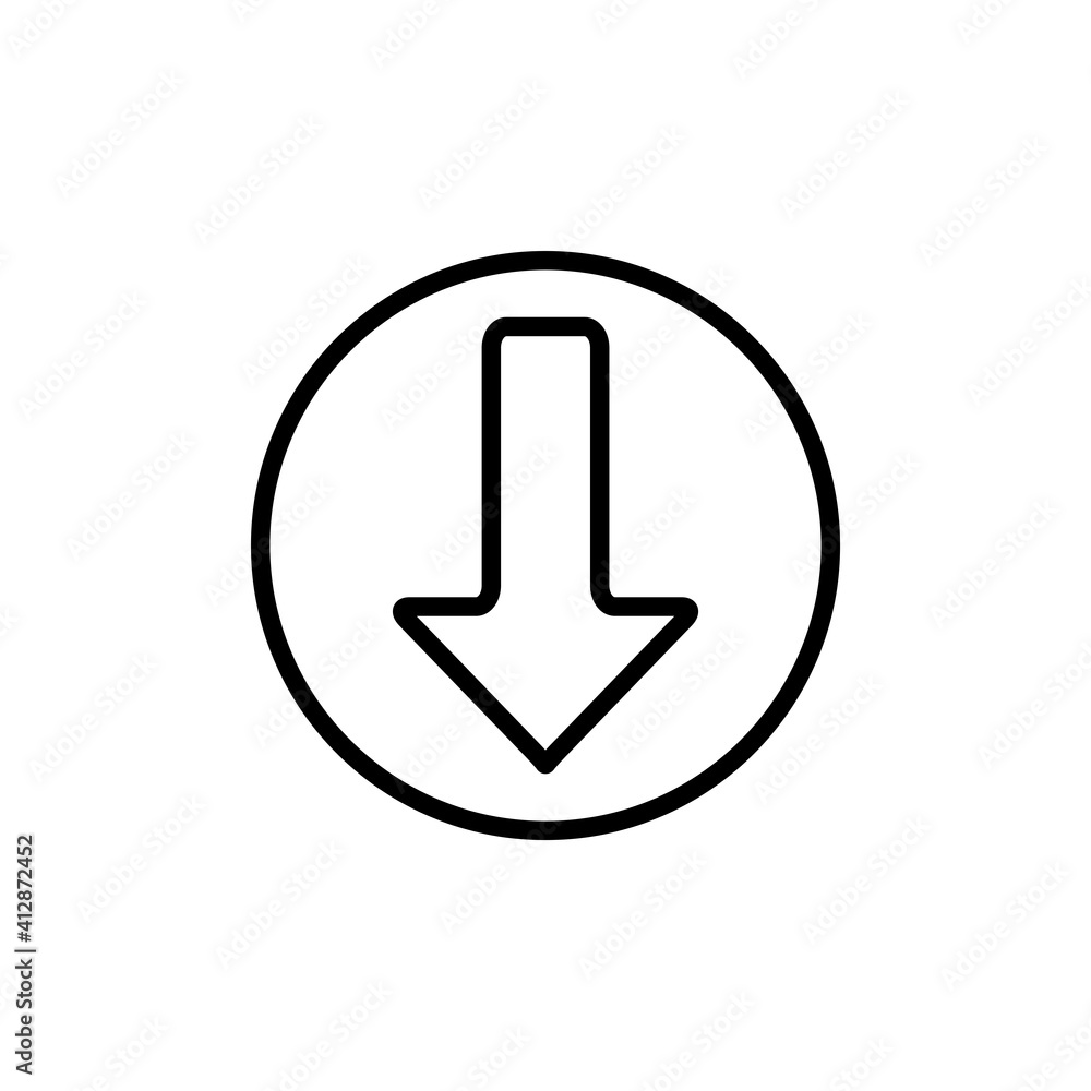 Download Icon Design Vector Template Download Icon Design Vector Template