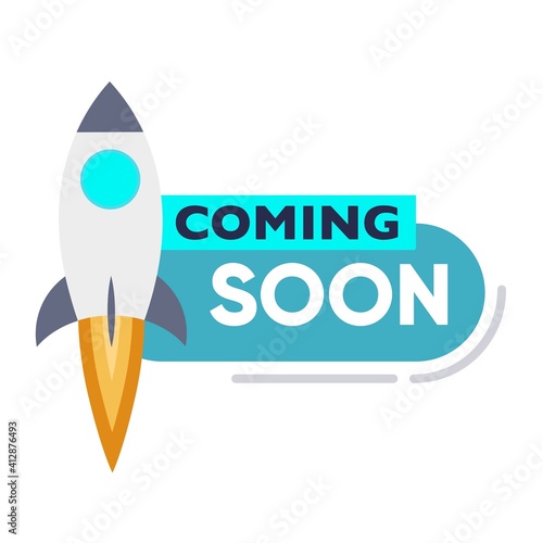 Coming Soon Page Design for modern Website