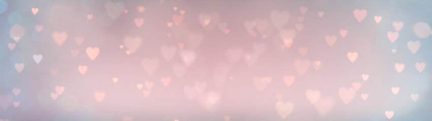 Abstract heart background banner - Valentine's Day, Mother's Day, Birthday wallpaper - Happy Valentine's Day