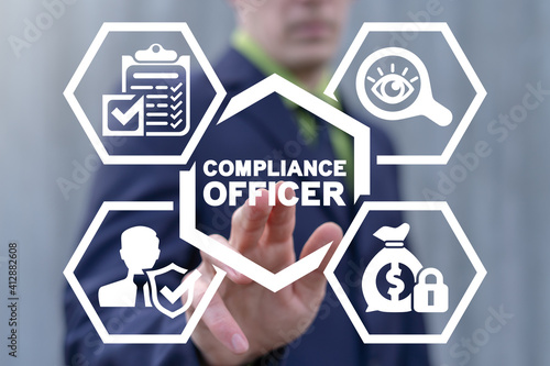 Photos Business concept of compliance officer