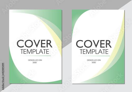 Design cover A4
suitable for flyers, brochures, book and annual reports