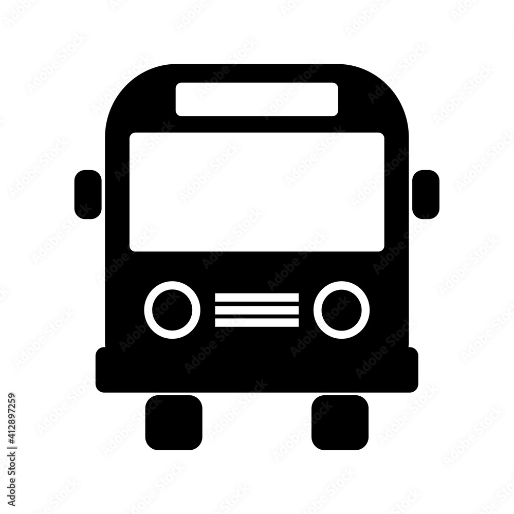 Bus icon, Travel and holiday symbols Bus icon, Travel and holiday symbols
