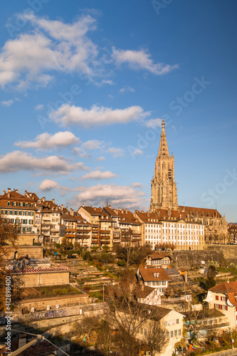 Wallpaper Mural Bern Cathedral and the city Torontodigital.ca
