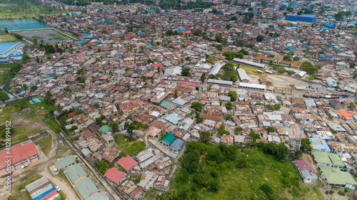 aerial view of Industrial area in Dar es salaam city © STORYTELLER