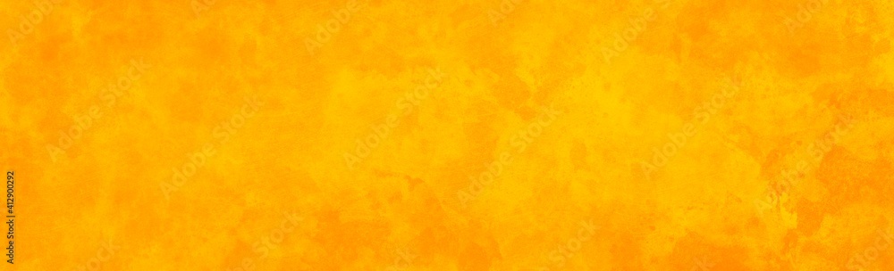Abstract orange and yellow color surface texture banner background