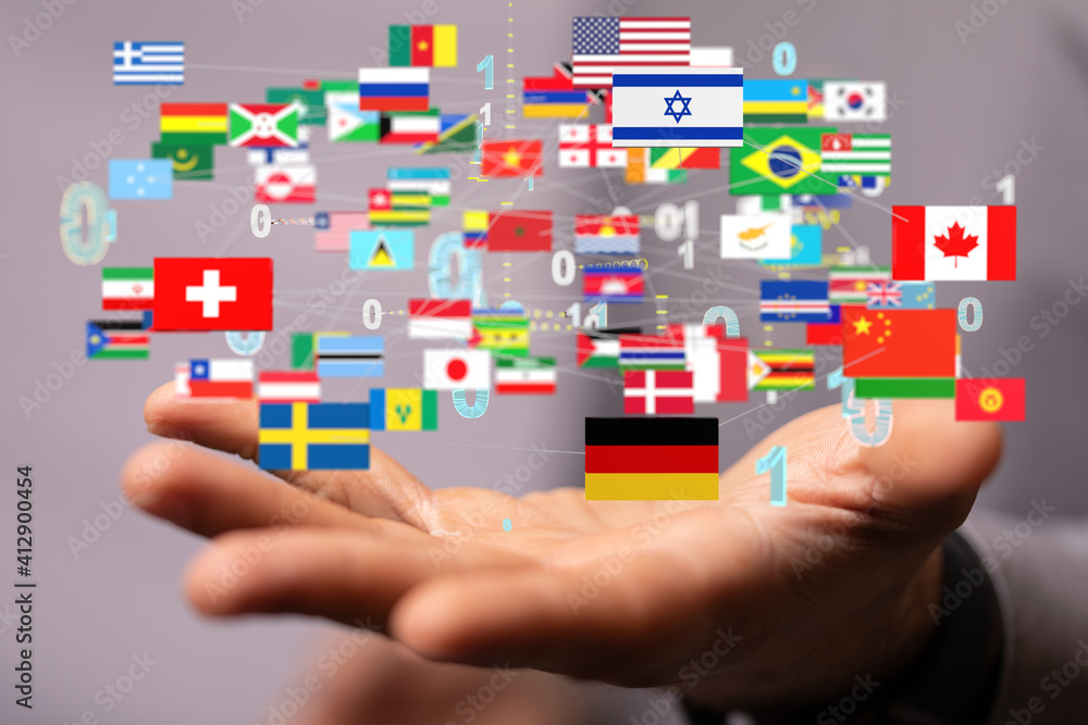 Globe International World Flags. Globe International World Flags.