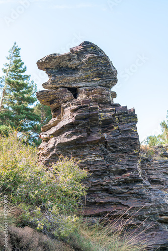 rocks on top of a Sierra Nevada mountain